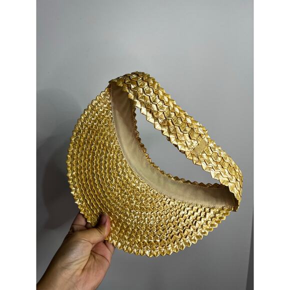Beach Riot Straw Visor One Size Lightweight Adjustable MSRP $78 - Picture 5 of 5
